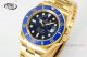 EWE factory ROLEX Submariner Date 41mm 1-1 Clone 3235 Gold and Blue Watch (3)_th.jpg